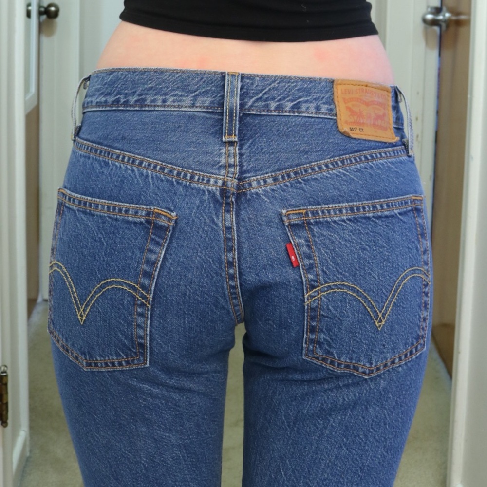 Vintage Levi 501 Cropped Jeans